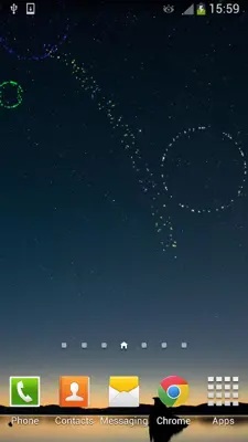 New Year Meteor Shower android App screenshot 3