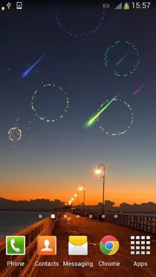 New Year Meteor Shower android App screenshot 7